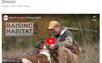 Benelli USA features our Certified Forester/Executive Director